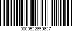 Código de barras (EAN, GTIN, SKU, ISBN): '0080522658637'