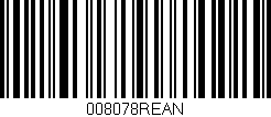 Código de barras (EAN, GTIN, SKU, ISBN): '008078REAN'