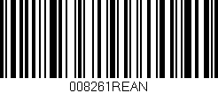 Código de barras (EAN, GTIN, SKU, ISBN): '008261REAN'