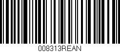 Código de barras (EAN, GTIN, SKU, ISBN): '008313REAN'