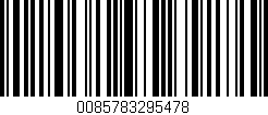 Código de barras (EAN, GTIN, SKU, ISBN): '0085783295478'