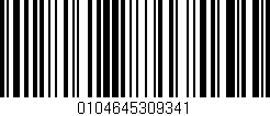 Código de barras (EAN, GTIN, SKU, ISBN): '0104645309341'