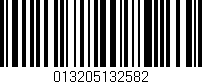 Código de barras (EAN, GTIN, SKU, ISBN): '013205132582'