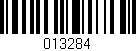 Código de barras (EAN, GTIN, SKU, ISBN): '013284'