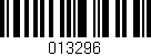 Código de barras (EAN, GTIN, SKU, ISBN): '013296'