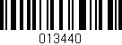 Código de barras (EAN, GTIN, SKU, ISBN): '013440'