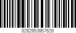 Código de barras (EAN, GTIN, SKU, ISBN): '0282953957628'