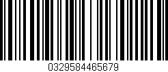 Código de barras (EAN, GTIN, SKU, ISBN): '0329584465679'