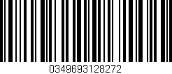 Código de barras (EAN, GTIN, SKU, ISBN): '0349693128272'