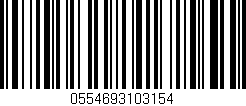 Código de barras (EAN, GTIN, SKU, ISBN): '0554693103154'