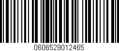 Código de barras (EAN, GTIN, SKU, ISBN): '0606529012465'