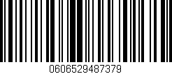 Código de barras (EAN, GTIN, SKU, ISBN): '0606529487379'