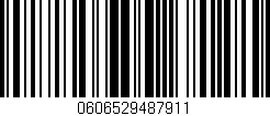 Código de barras (EAN, GTIN, SKU, ISBN): '0606529487911'