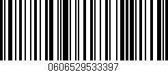 Código de barras (EAN, GTIN, SKU, ISBN): '0606529533397'