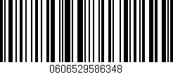 Código de barras (EAN, GTIN, SKU, ISBN): '0606529586348'