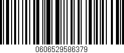 Código de barras (EAN, GTIN, SKU, ISBN): '0606529586379'