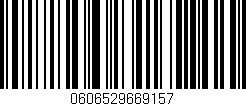 Código de barras (EAN, GTIN, SKU, ISBN): '0606529669157'