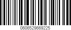 Código de barras (EAN, GTIN, SKU, ISBN): '0606529669225'