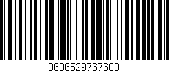 Código de barras (EAN, GTIN, SKU, ISBN): '0606529767600'