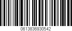 Código de barras (EAN, GTIN, SKU, ISBN): '0613836930542'