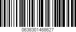 Código de barras (EAN, GTIN, SKU, ISBN): '0638301468627'