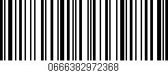 Código de barras (EAN, GTIN, SKU, ISBN): '0666382972368'