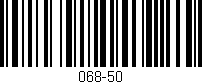 Código de barras (EAN, GTIN, SKU, ISBN): '068-50'