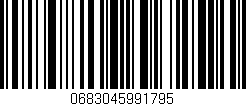 Código de barras (EAN, GTIN, SKU, ISBN): '0683045991795'