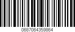 Código de barras (EAN, GTIN, SKU, ISBN): '0687064359864'