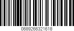 Código de barras (EAN, GTIN, SKU, ISBN): '0689266321618'
