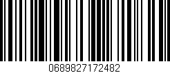 Código de barras (EAN, GTIN, SKU, ISBN): '0689827172482'