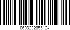 Código de barras (EAN, GTIN, SKU, ISBN): '0696232656124'