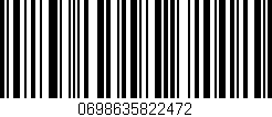 Código de barras (EAN, GTIN, SKU, ISBN): '0698635822472'