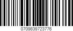 Código de barras (EAN, GTIN, SKU, ISBN): '0709839723776'