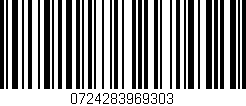 Código de barras (EAN, GTIN, SKU, ISBN): '0724283969303'