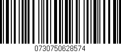 Código de barras (EAN, GTIN, SKU, ISBN): '0730750628574'