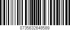 Código de barras (EAN, GTIN, SKU, ISBN): '0735632648589'