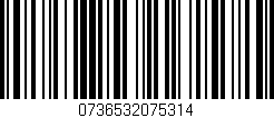 Código de barras (EAN, GTIN, SKU, ISBN): '0736532075314'