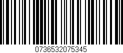 Código de barras (EAN, GTIN, SKU, ISBN): '0736532075345'