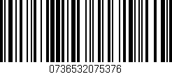 Código de barras (EAN, GTIN, SKU, ISBN): '0736532075376'