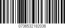 Código de barras (EAN, GTIN, SKU, ISBN): '0736532182036'
