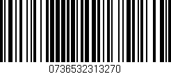 Código de barras (EAN, GTIN, SKU, ISBN): '0736532313270'