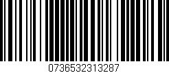 Código de barras (EAN, GTIN, SKU, ISBN): '0736532313287'
