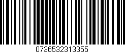 Código de barras (EAN, GTIN, SKU, ISBN): '0736532313355'