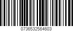 Código de barras (EAN, GTIN, SKU, ISBN): '0736532564603'