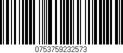 Código de barras (EAN, GTIN, SKU, ISBN): '0753759232573'