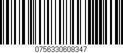Código de barras (EAN, GTIN, SKU, ISBN): '0756330608347'