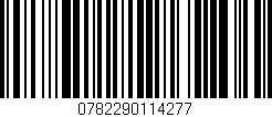Código de barras (EAN, GTIN, SKU, ISBN): '0782290114277'