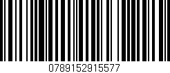 Código de barras (EAN, GTIN, SKU, ISBN): '0789152915577'