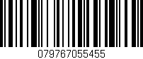 Código de barras (EAN, GTIN, SKU, ISBN): '079767055455'